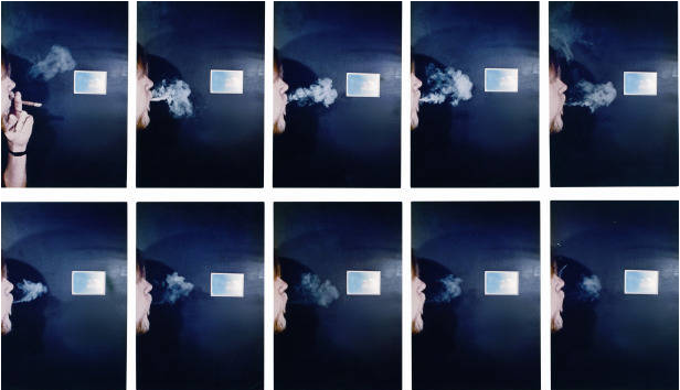 02.11.2013 John Baldessari-Cigar Smoke to Match Clouds That Are the Same, 1972