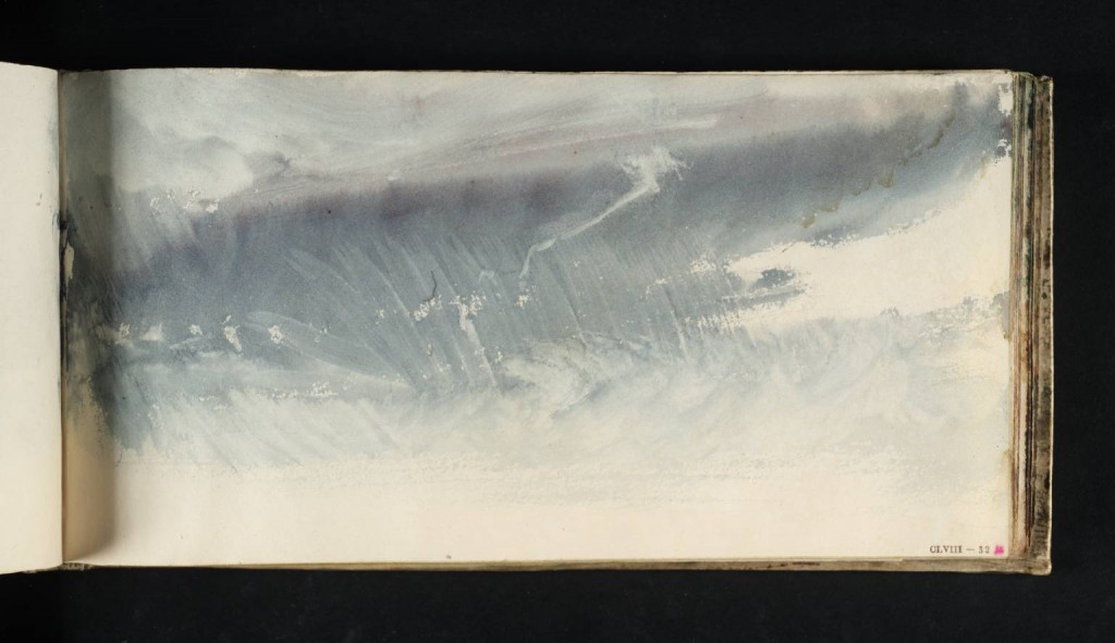 Study of Sky circa 1816-18 by Joseph Mallord William Turner 1775-1851