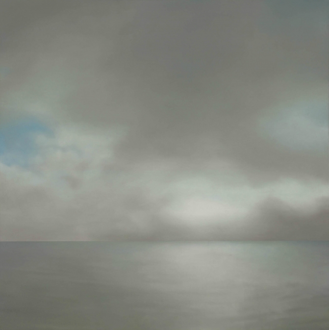 14.11.2013 Gerhard Richter-Seestück (leicht bewölkt) Seascape (Slightly Cloudy)-1969